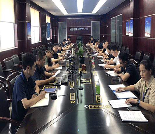 恒峰g22电气集团2020年度“质量月”活动启动大会顺遂召开
